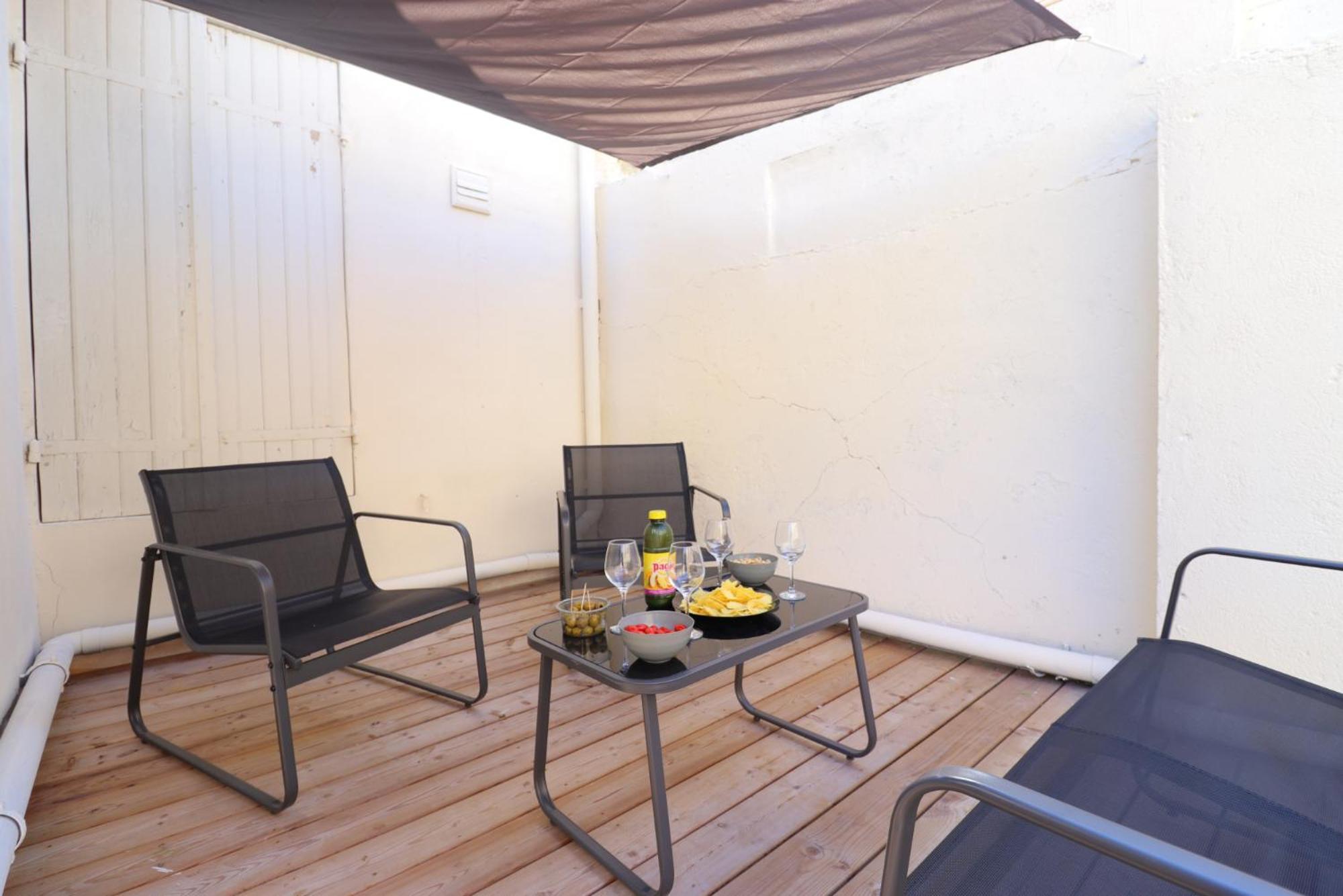 Appartement Le Terrazza - T3 Hyper-Centre Avec Terrasse Privative à Bergerac Chambre photo