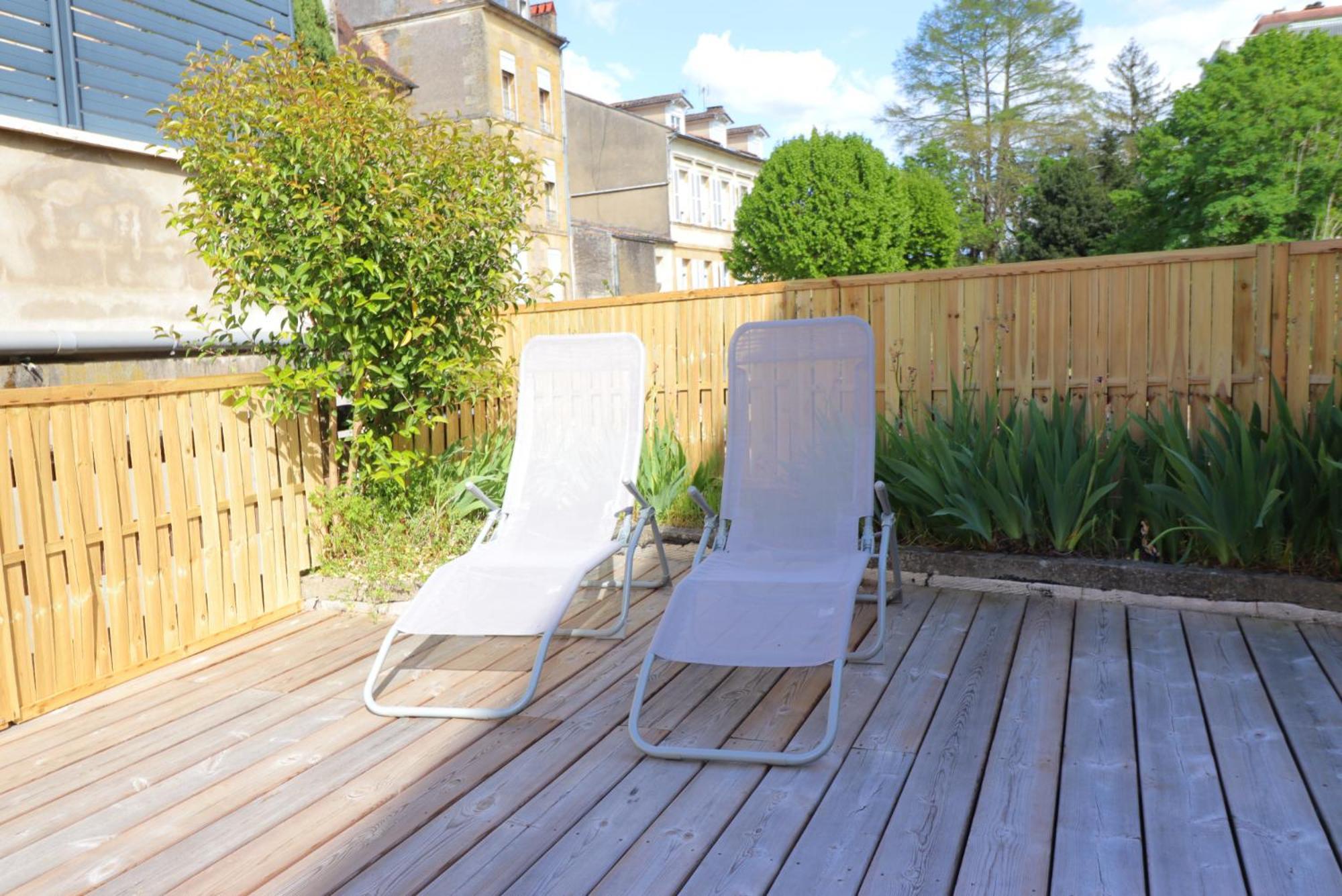 Appartement Le Terrazza - T3 Hyper-Centre Avec Terrasse Privative à Bergerac Chambre photo